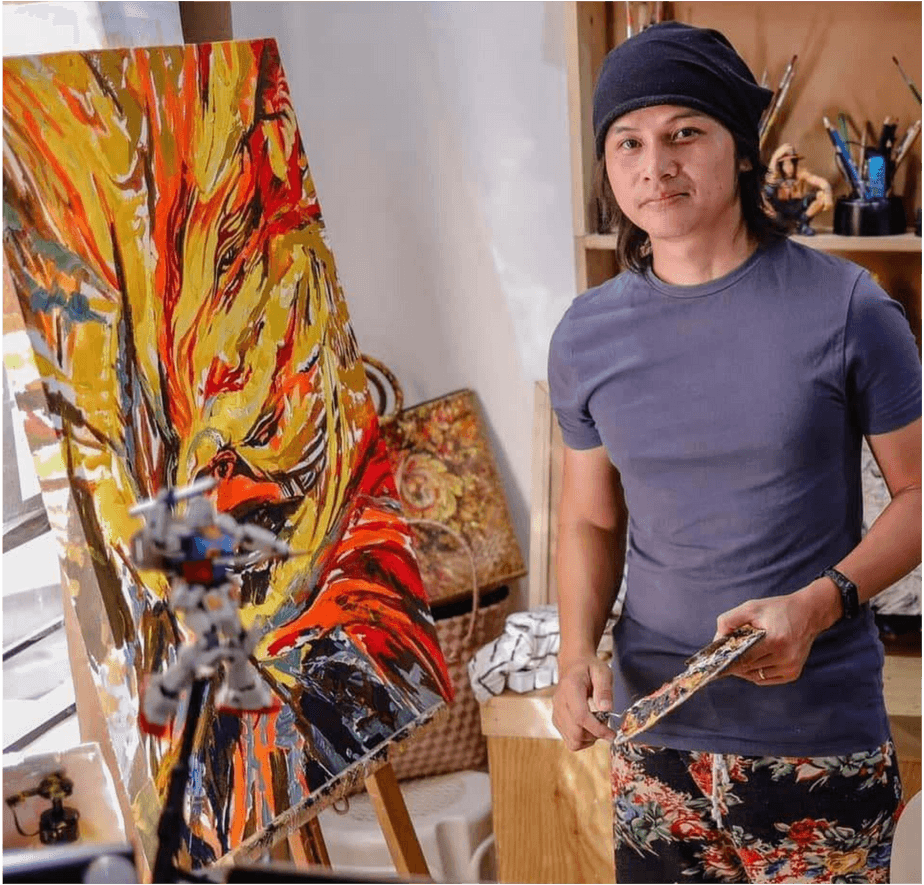 Jojie Yasto Arroyo at work